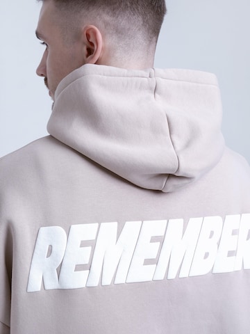 Remember you will die Sweatshirt 'Remember'‌‌‌‌‌‌‌‌‌ in Beige