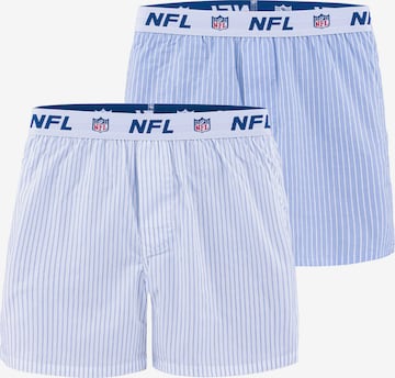 Huddle American Boxer ' NFL Shield Stripe ' in Blau: Vorderseite
