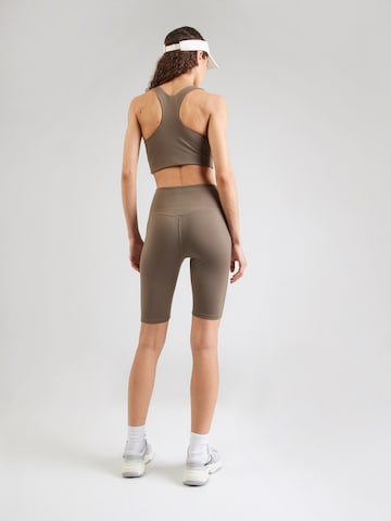 Girlfriend Collective Skinny Sportovní kalhoty 'Float' – hnědá