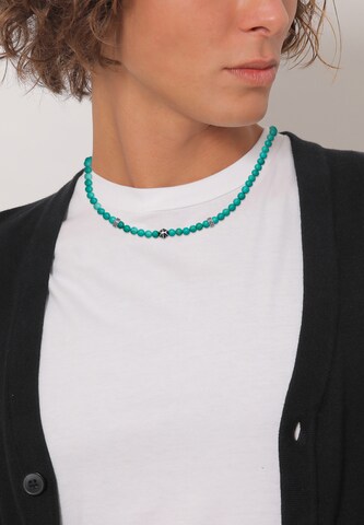 KUZZOI Necklace in Blue: front