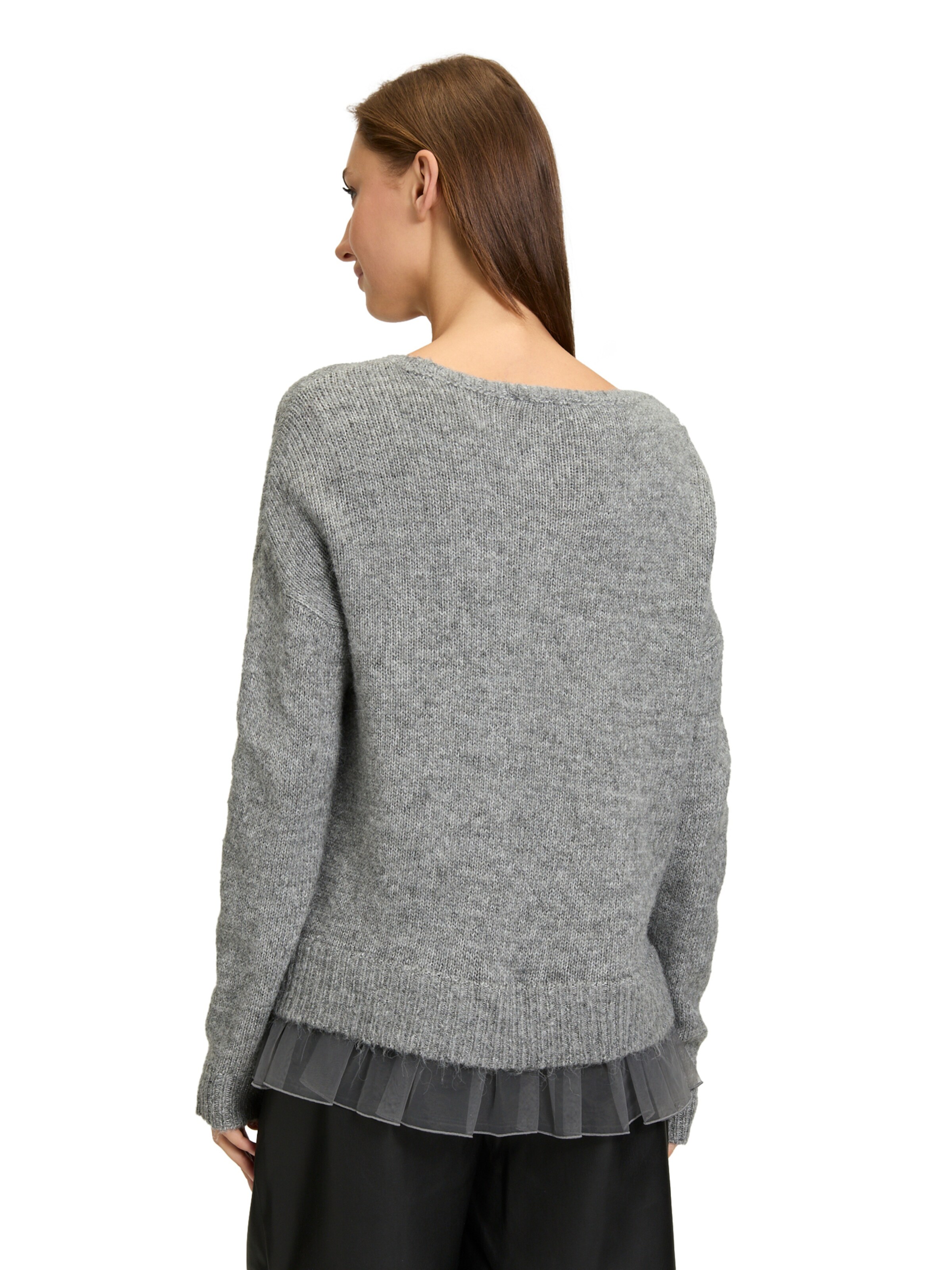 Cartoon Sweater in Grey