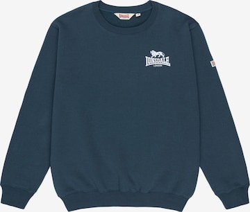 LONSDALE Sweatshirt 'Haighton' in Blau: Vorderseite