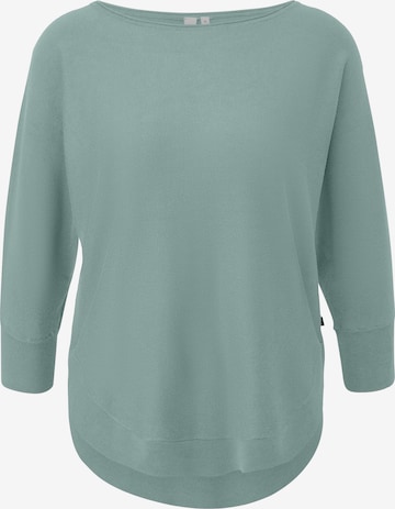 Pull-over QS en bleu : devant