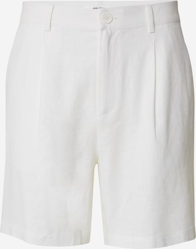 DAN FOX APPAREL Pantalon à pince 'Alan' en blanc, Vue avec produit