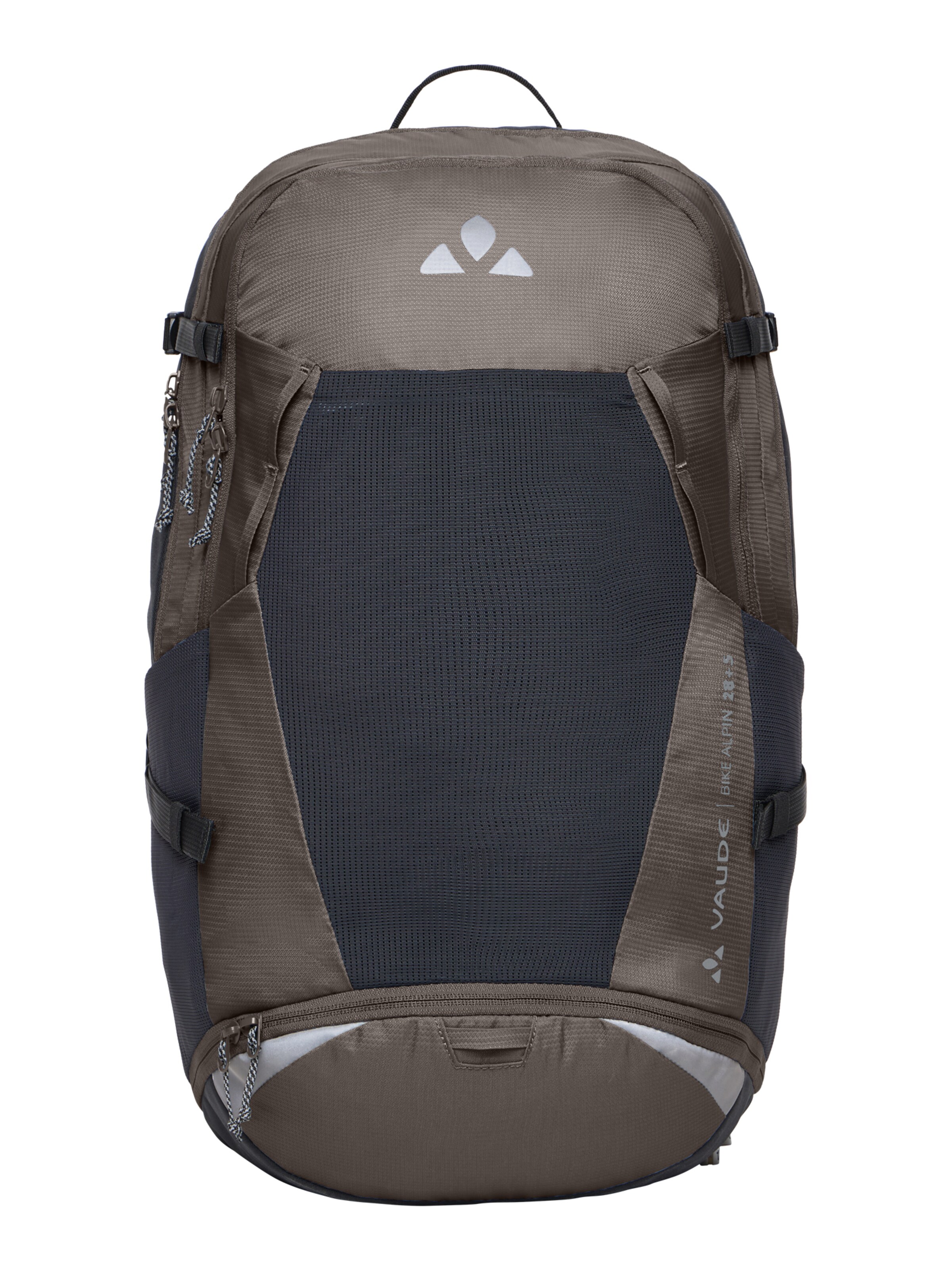 VAUDE Sports backpack 'Bike Alpin' in Brown: front