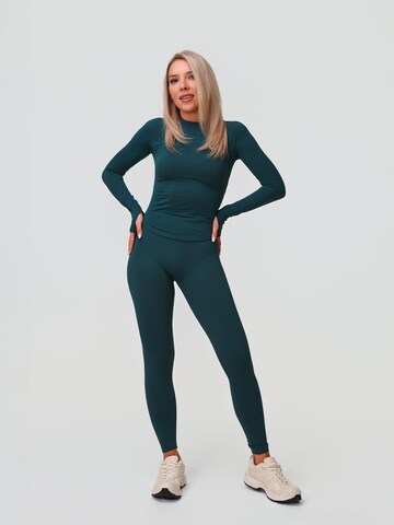 Skinny Leggings 'Hue' de la neverover pe verde