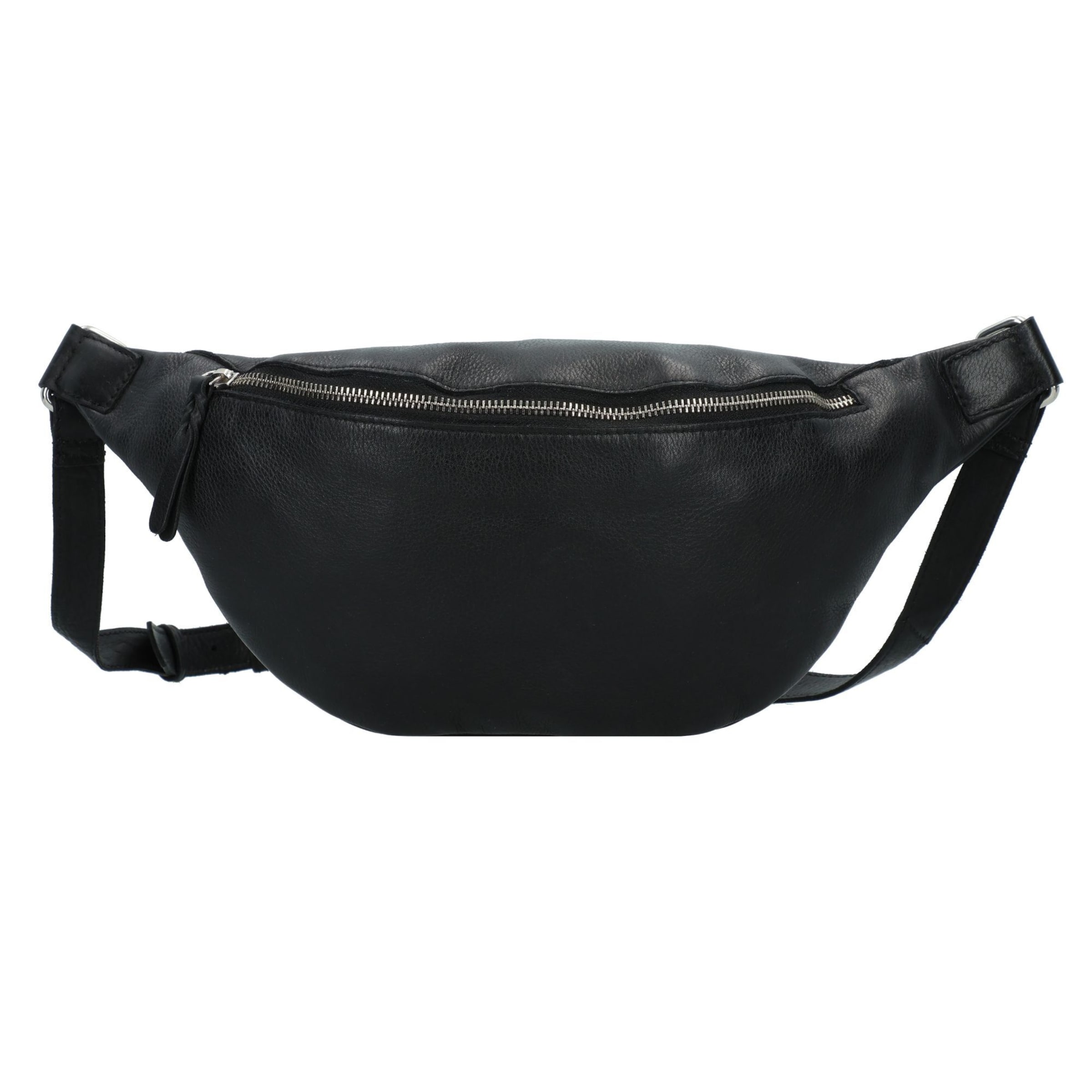 Taschendieb Wien Gürteltasche 'Kohlmarkt ' in Schwarz: Vorderseite