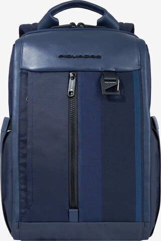 Piquadro Rucksack in Blau: predná strana