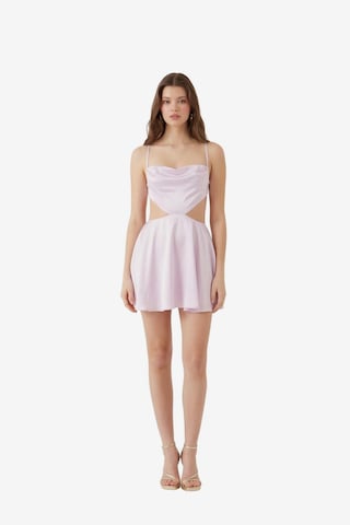 Robe HOLLY LOLLY en rose : devant