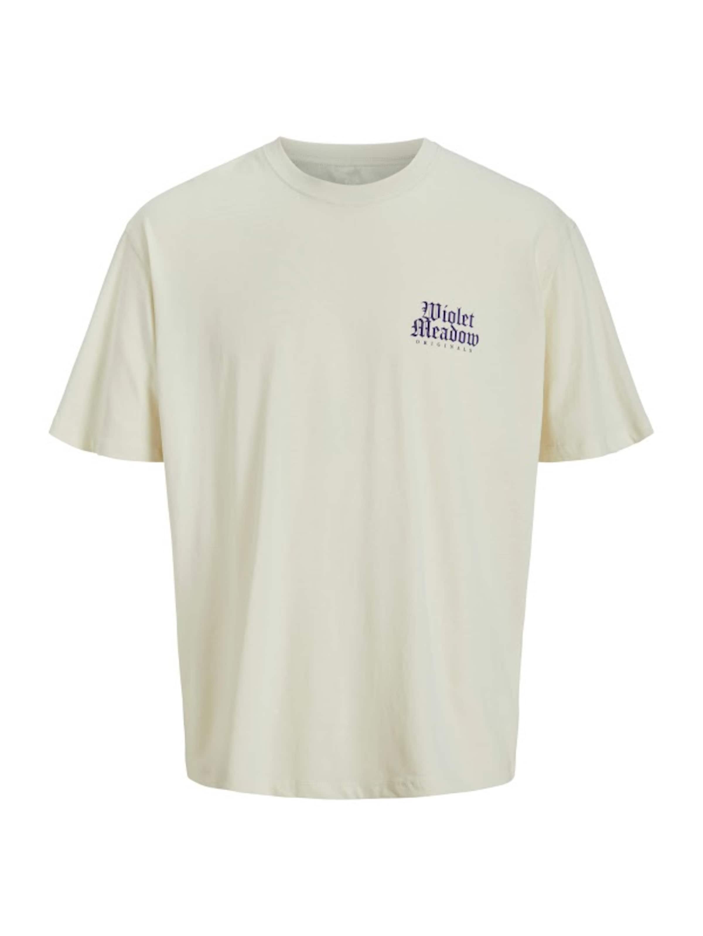 Tricou 'JORGROVE' de la JACK & JONES pe alb: față