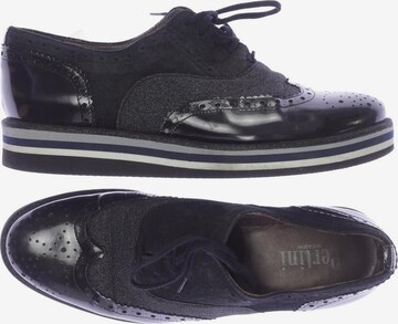 Pertini Flats & Loafers in 36 in Black: front