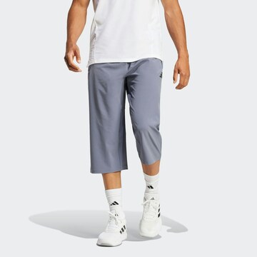 regular Pantaloni sportivi 'Essentials' di ADIDAS PERFORMANCE in grigio: frontale