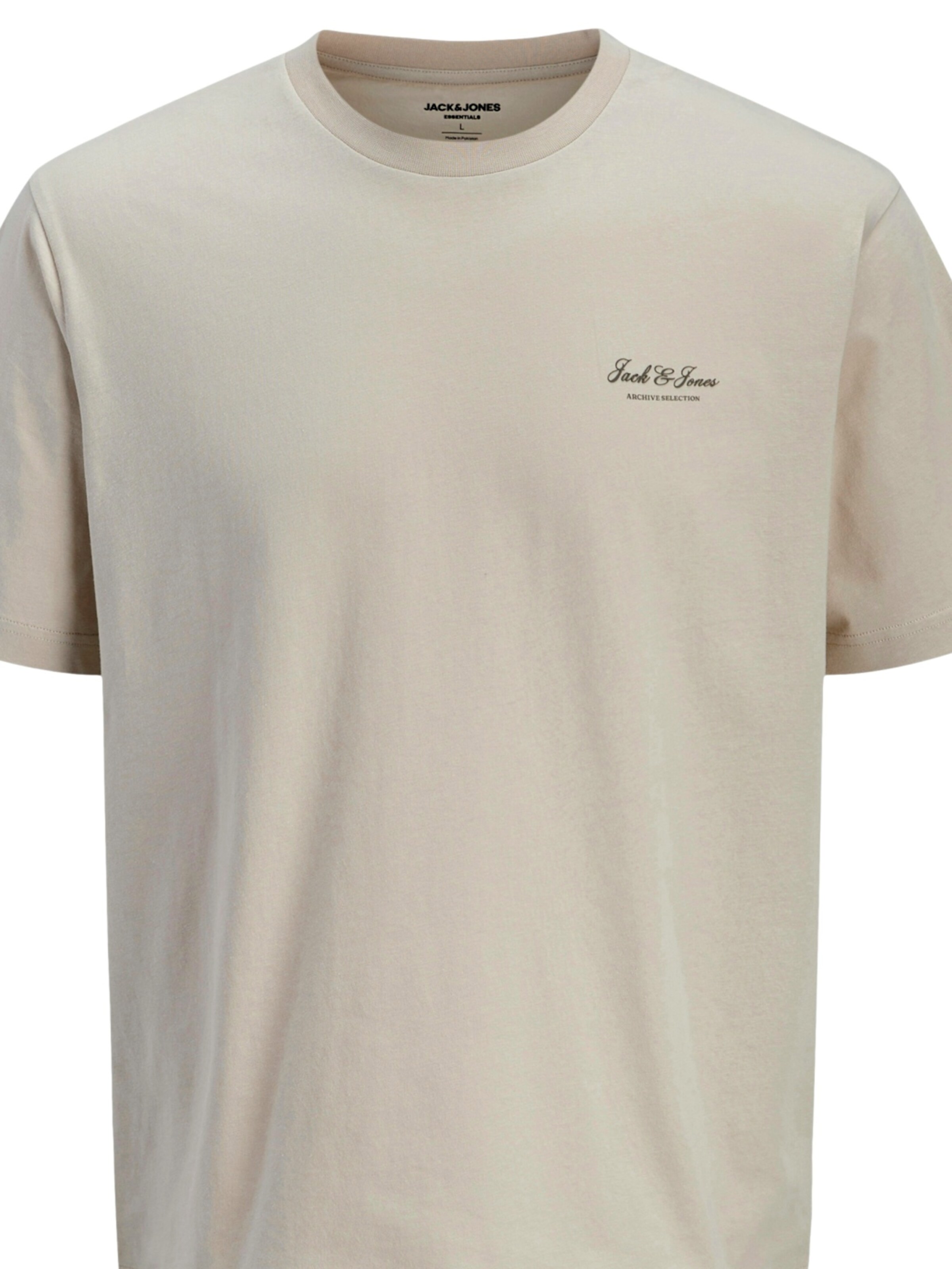 Jack & Jones Junior Trenirka za tek 'Archive Graphic' | bež barva