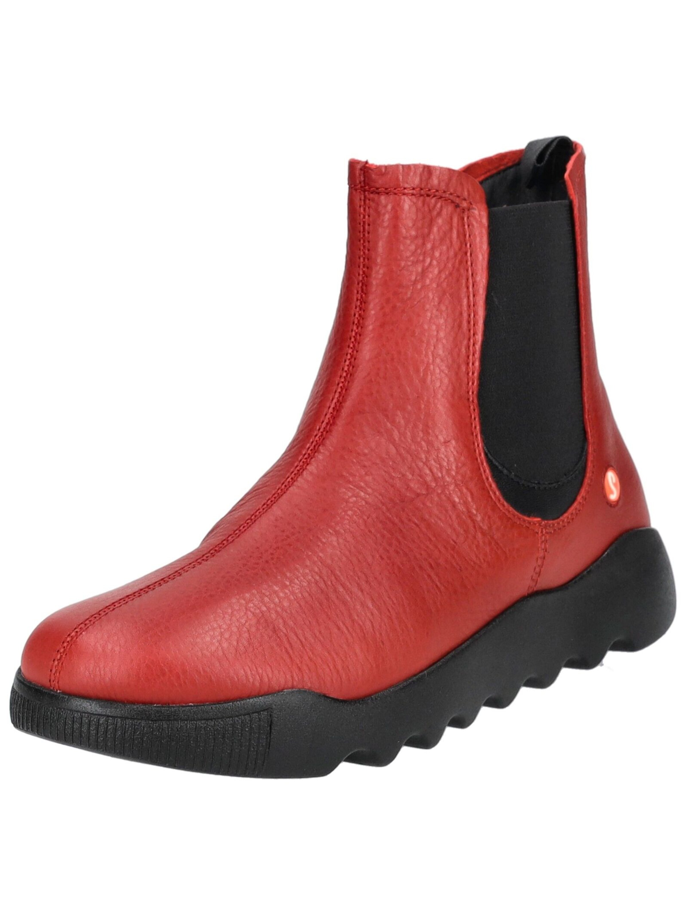 Softinos Chelsea Boots in Red