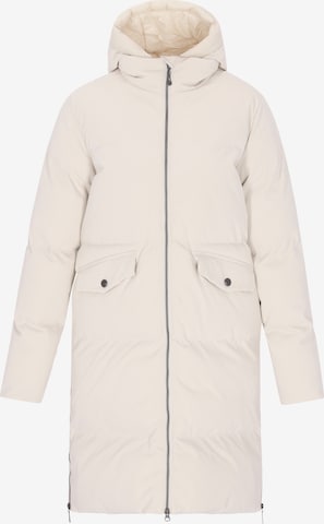 DreiMaster Vintage Wintermantel in Beige: voorkant