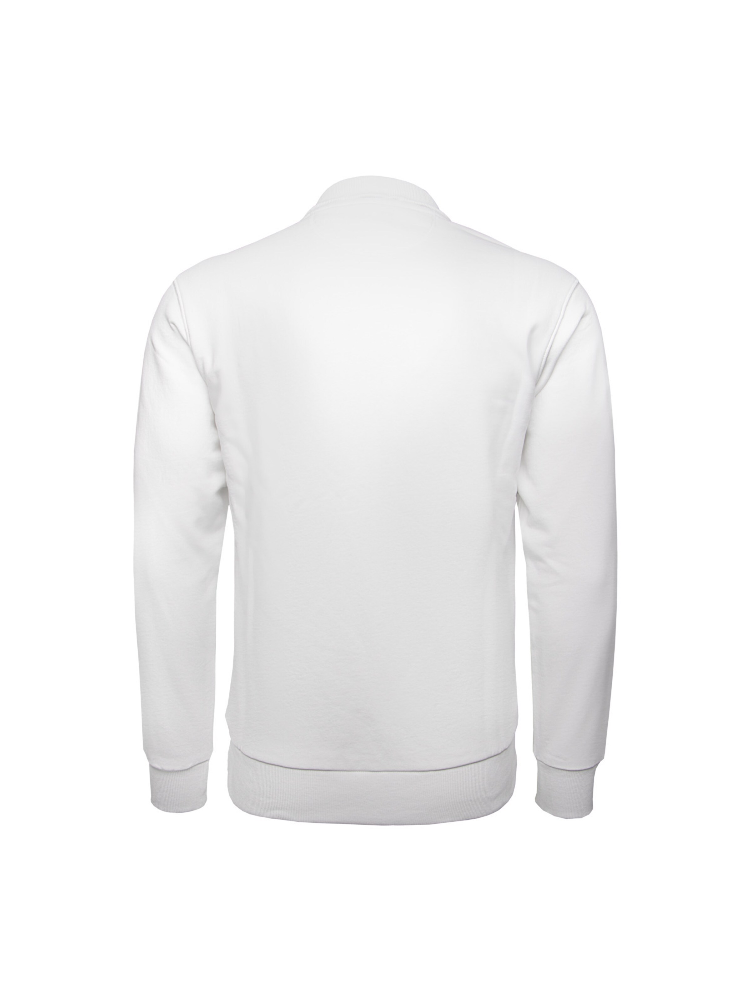 La Martina - Casaco em moletão 'MAF004' em branco