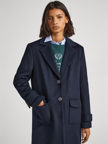 Pepe Jeans Between-Seasons Coat 'NICA' in Blue