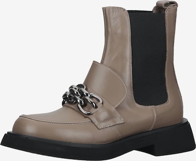 LAZAMANI Stiefelette in taupe / schwarz, Produktansicht