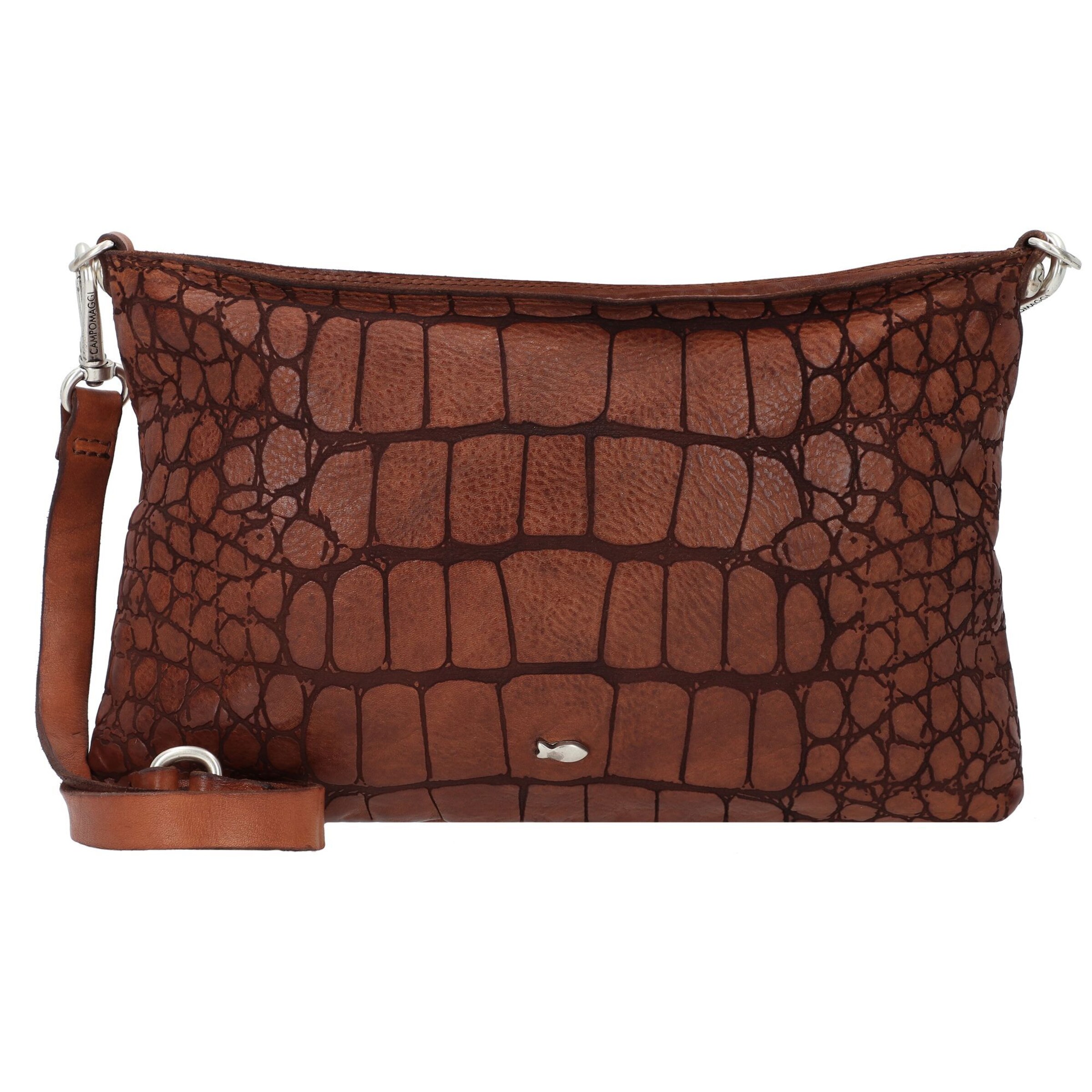 Sac à bandoulière Campomaggi en marron : devant