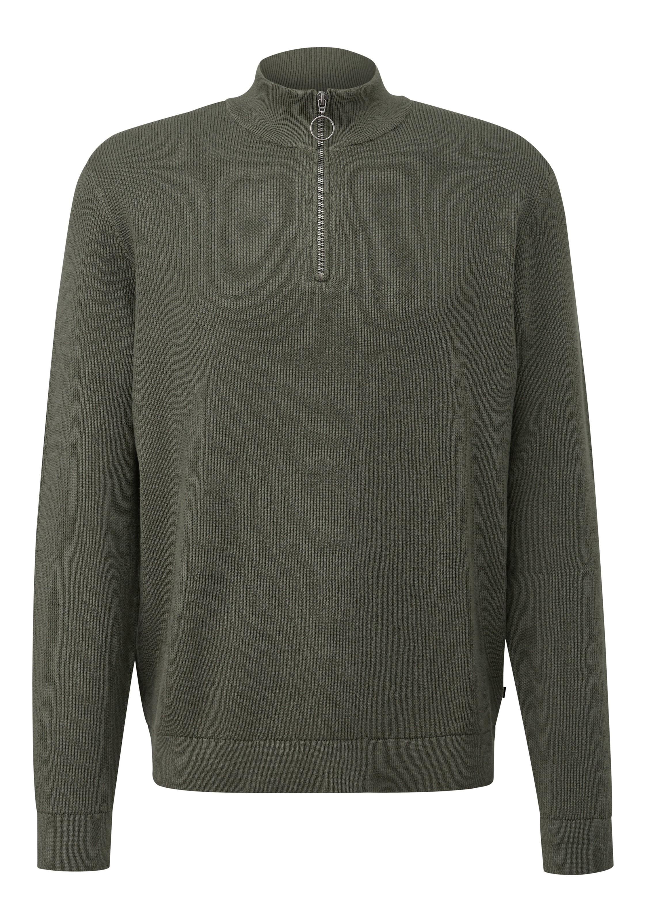 QS Pull-over en olive, Vue avec produit