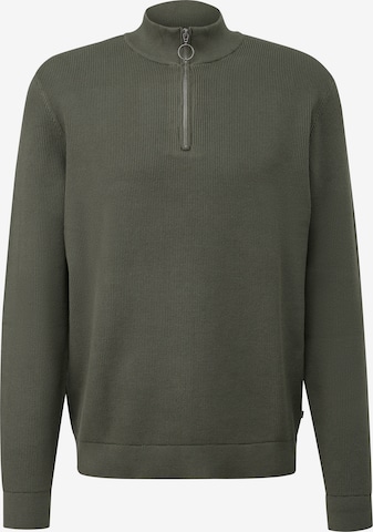 Pull-over QS en vert : devant