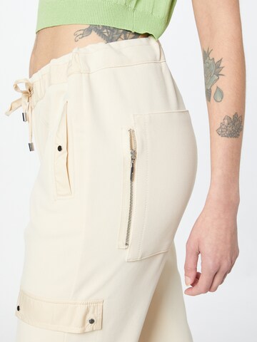 COMMA Regular Broek in Beige