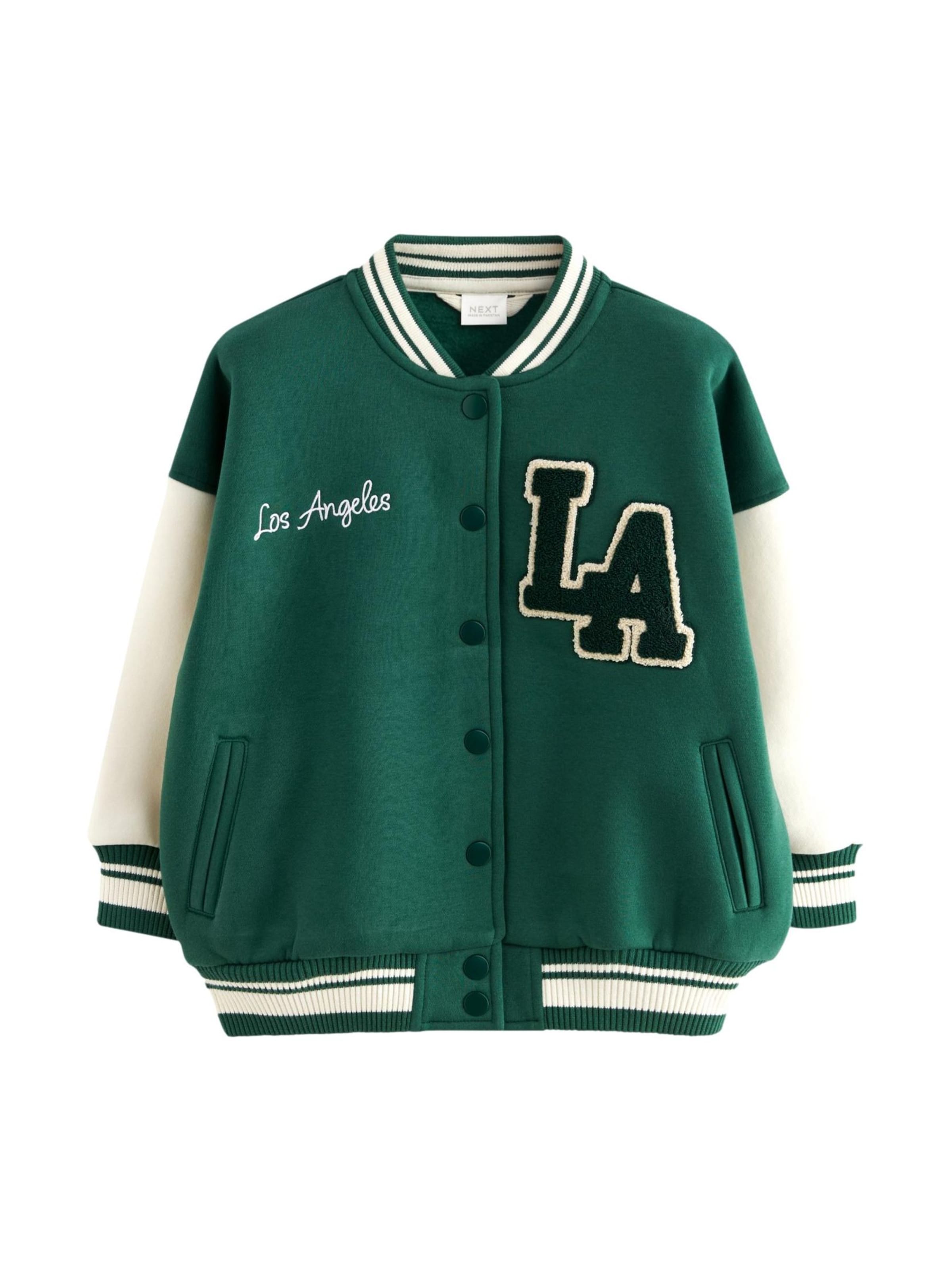 Next Välikausitakki värissä vihreä: etupuoli