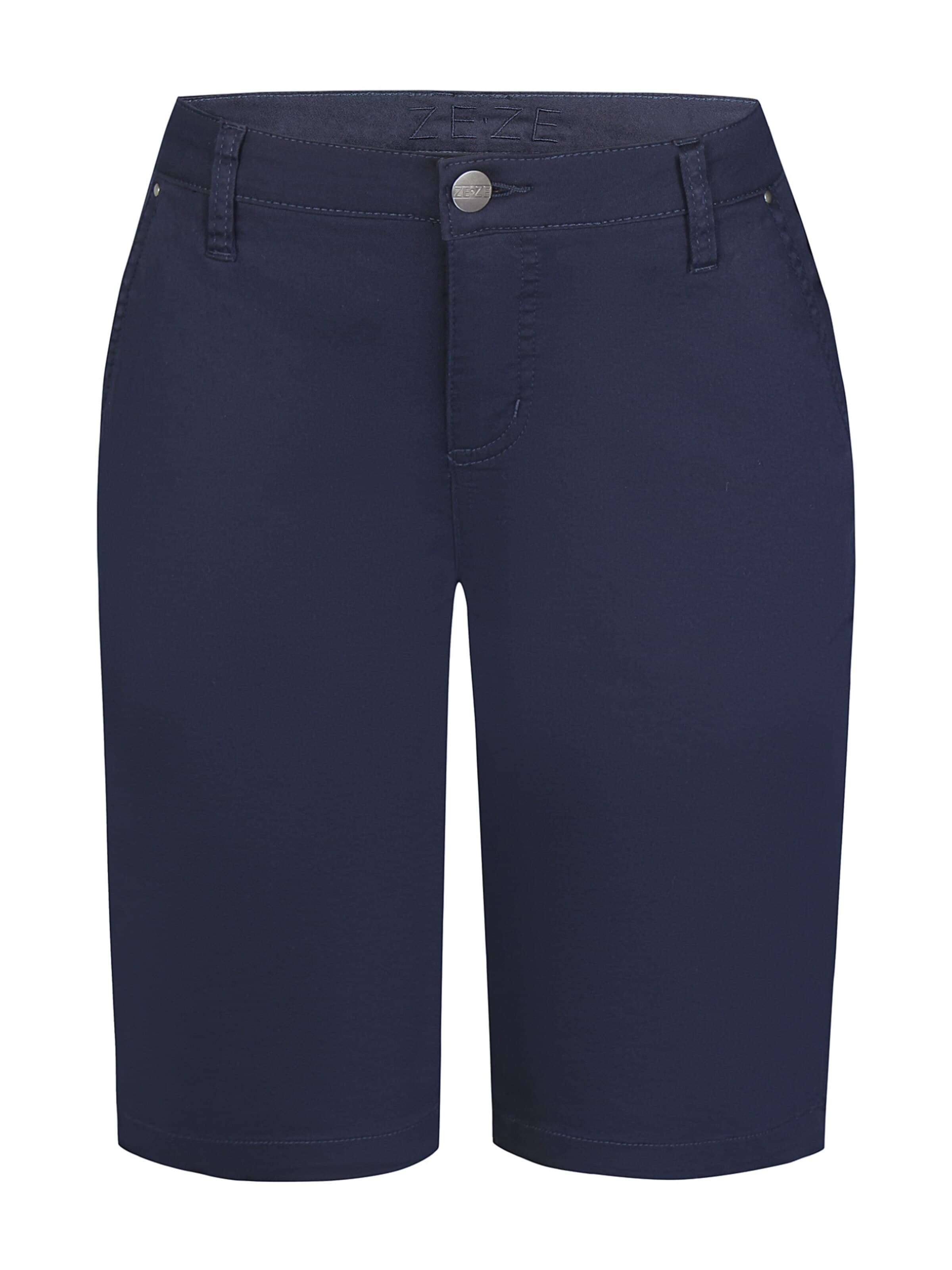 ze-ze Broek 'Sanne 347' in Blauw: voorkant