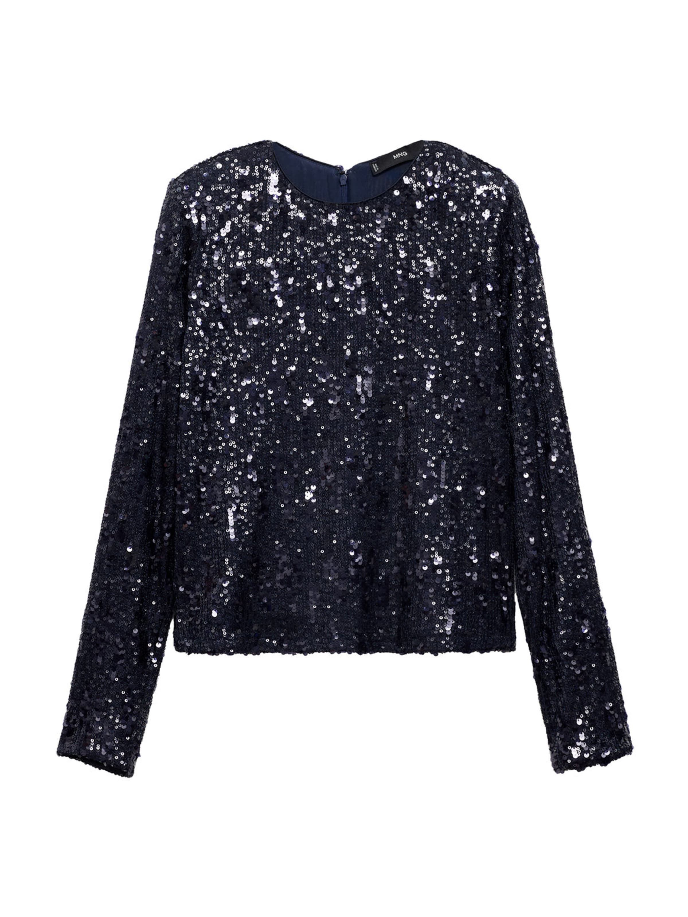 MANGO Koszulka 'XLENJUI' w kolorze niebieski: przód