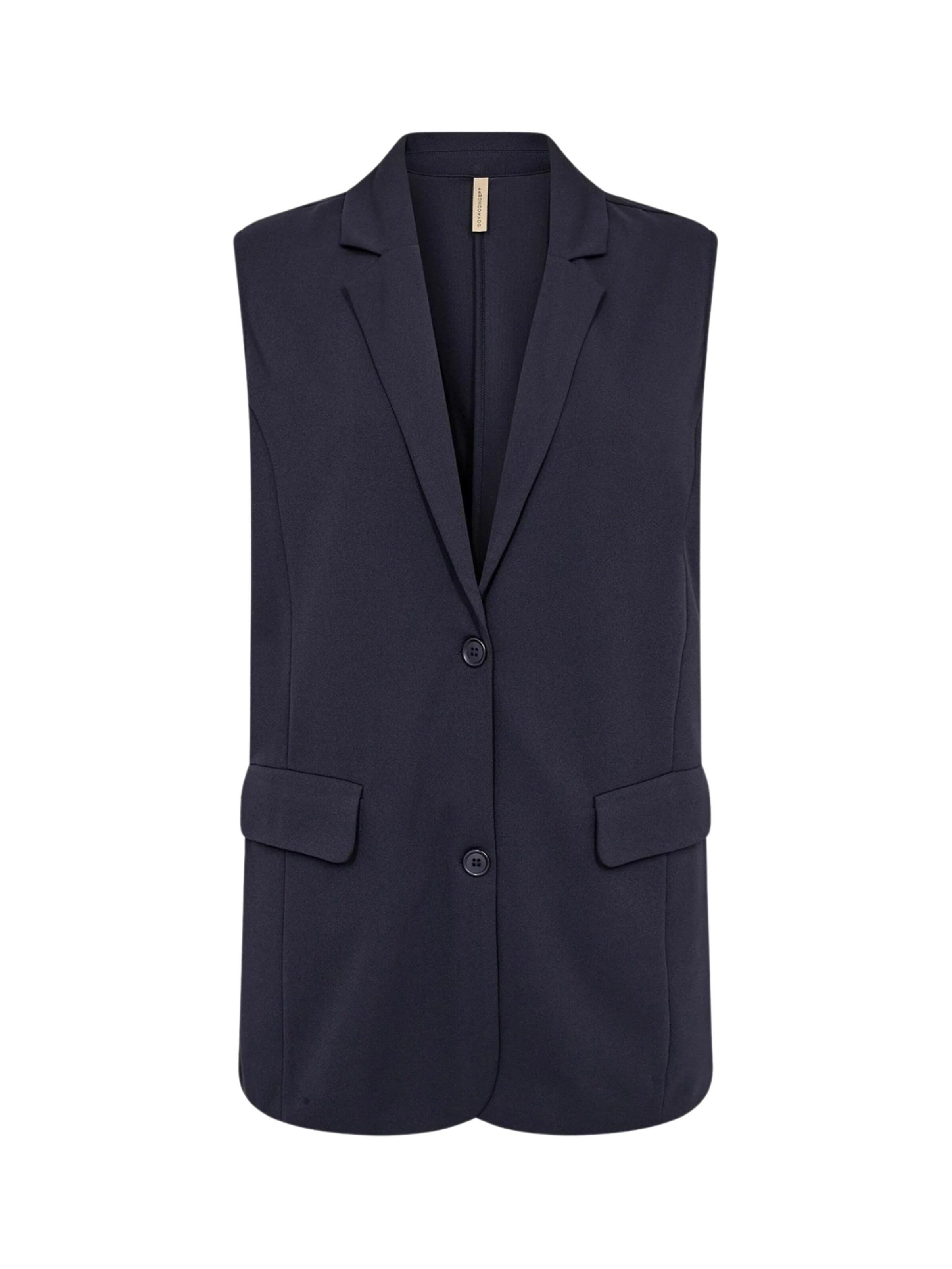 Soyaconcept Weste 'SIHAM' in Blau: Vorderseite