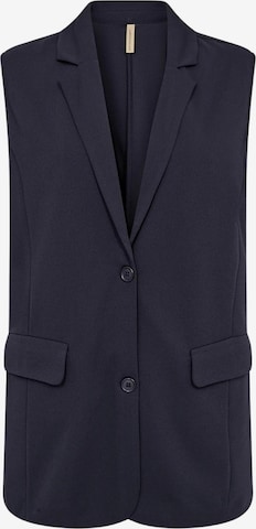 Soyaconcept Bodywarmer 'SIHAM' in Blauw: voorkant