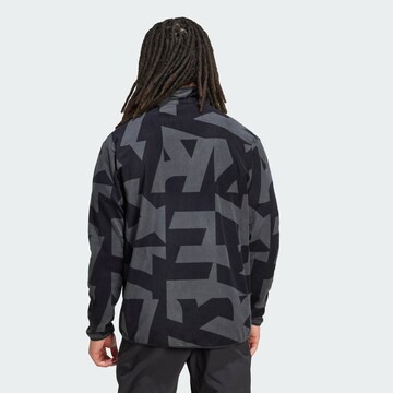 ADIDAS TERREX Athletic fleece jacket in Black