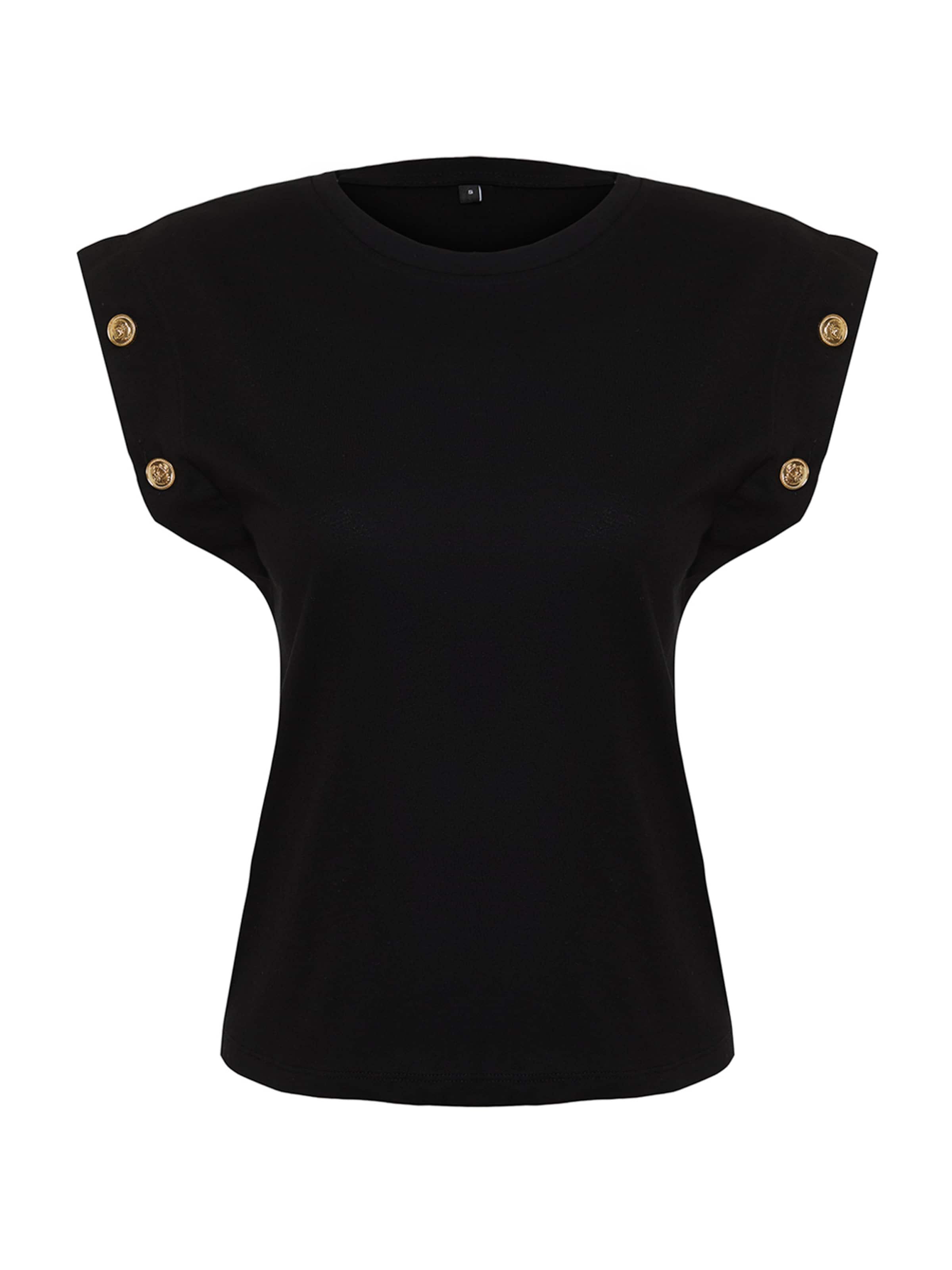 Trendyol T-Shirt in Schwarz: Vorderseite