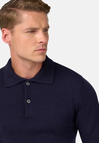 Boggi Milano Sweater 'B Sustainable' in Blue