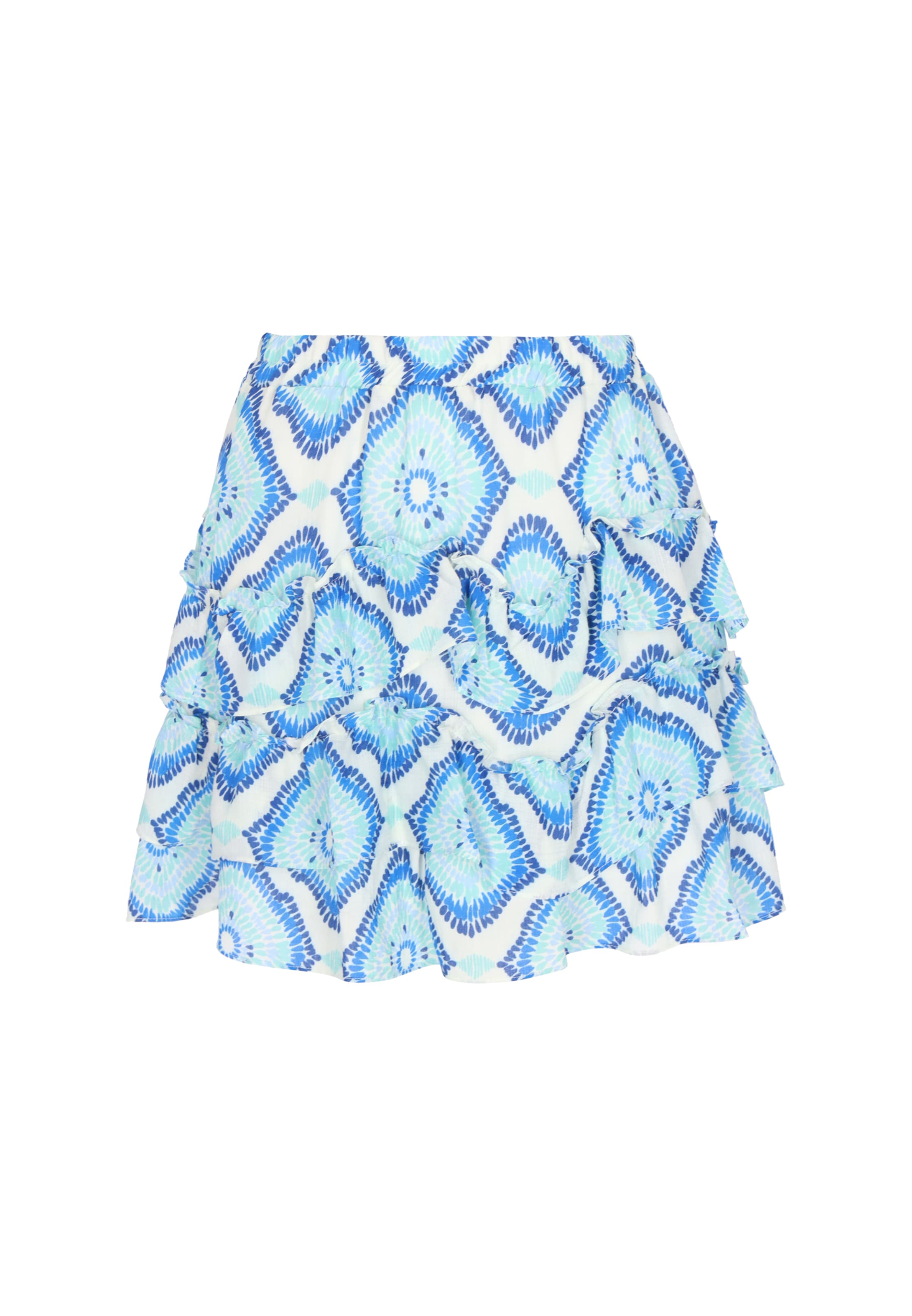 Jupe IZIA en bleu : devant