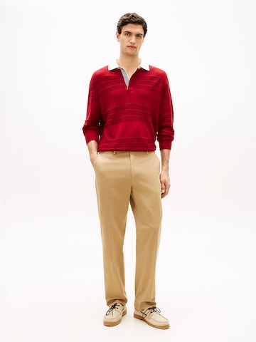 Regular Pantalon TOMMY HILFIGER en beige