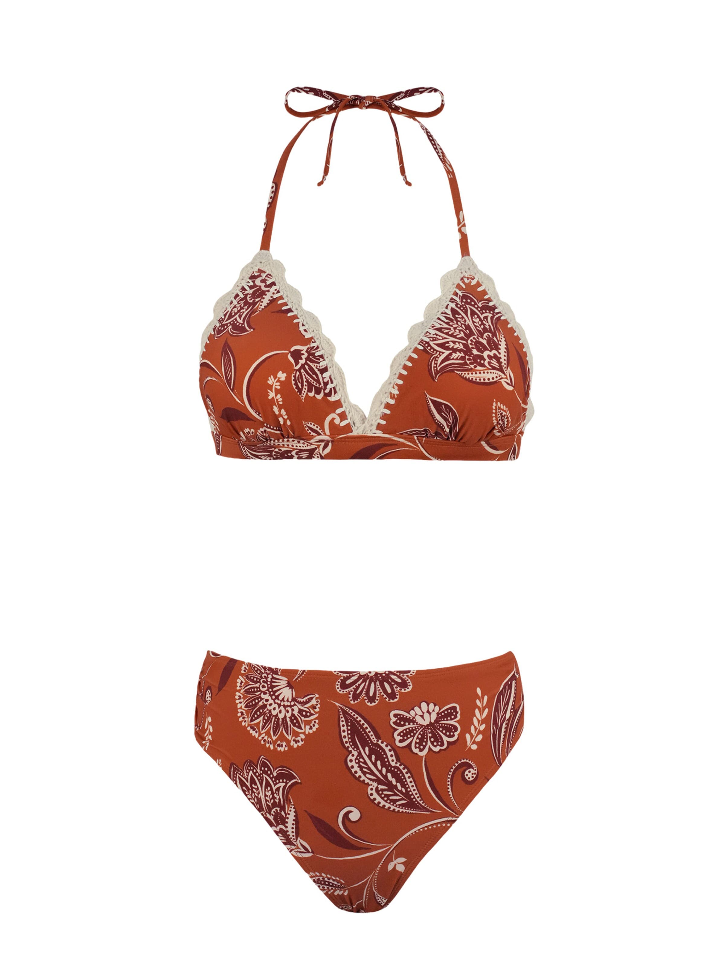 Cupshe Bikini in Orange: front