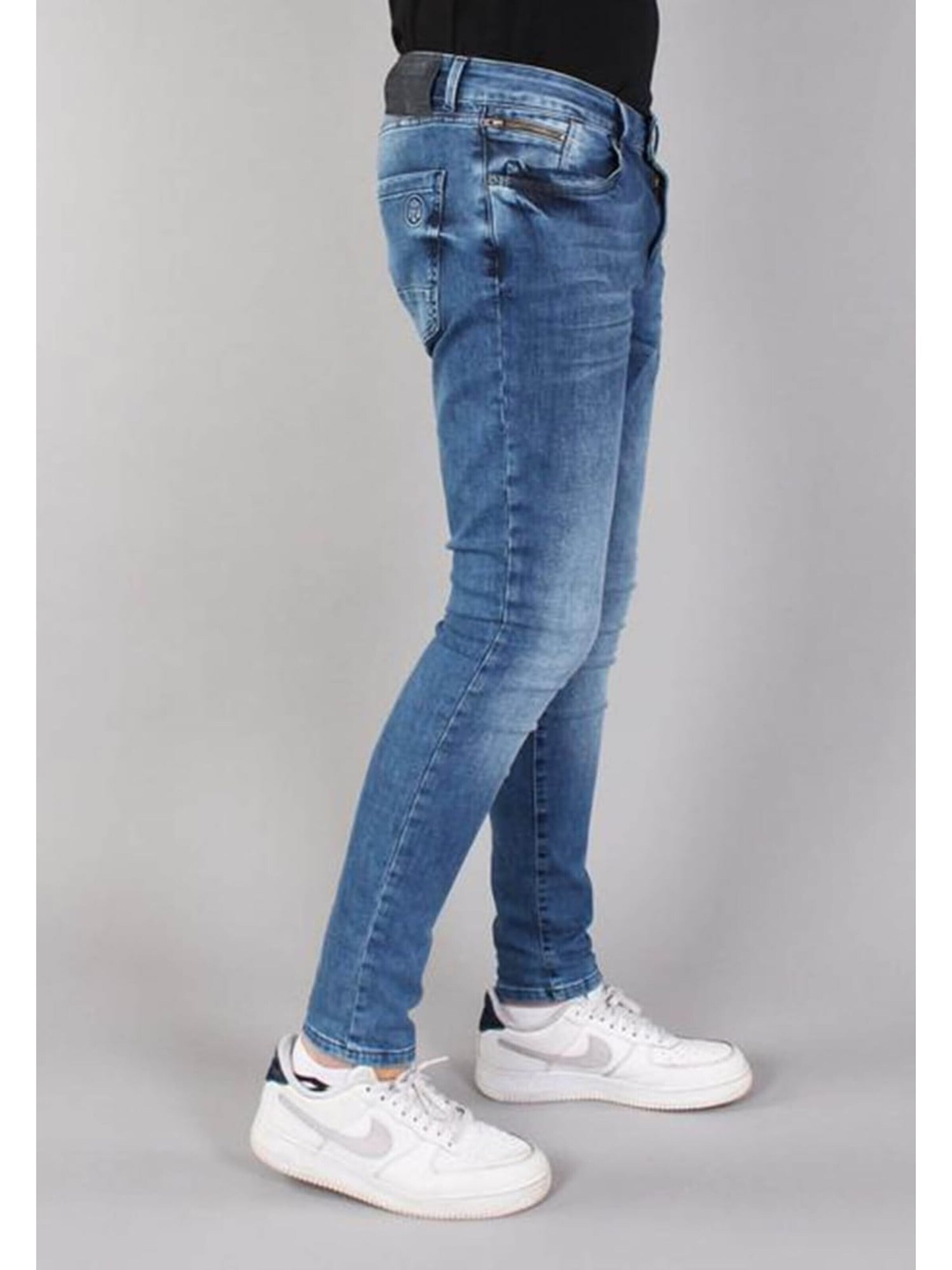 Gabbiano Baggy Jeans 'ultimo' in Blue