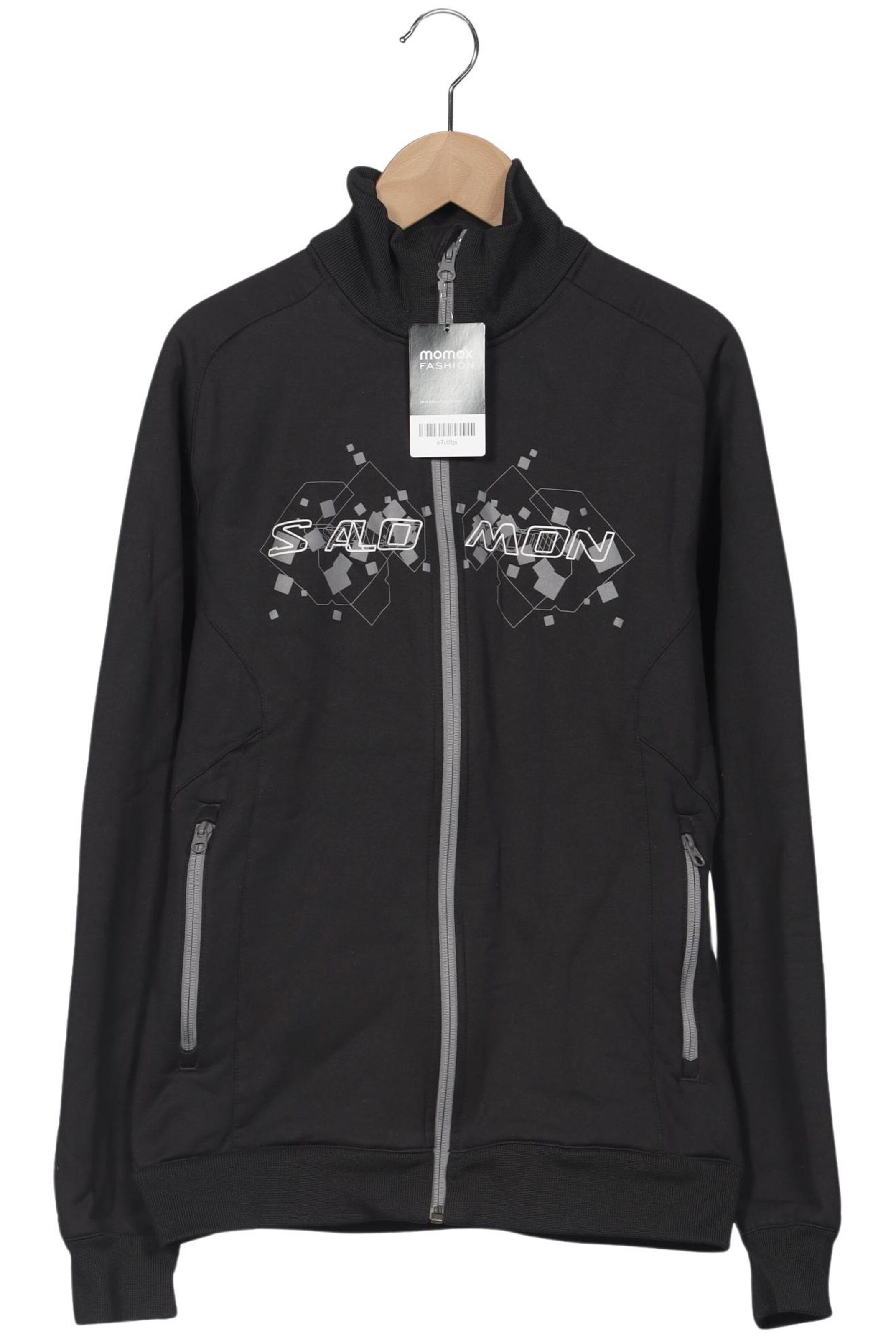 SALOMON Sweatshirt & Zip-Up Hoodie in M in Black, Item view