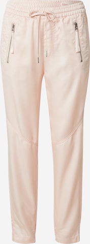 s.Oliver Tapered Pants in Pink: front