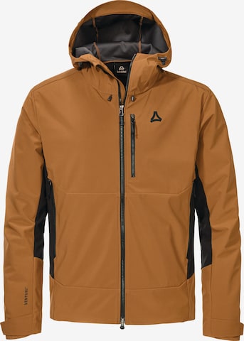 Veste outdoor 'Mountain' Schöffel en marron : devant