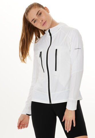 ENDURANCE Athletic Jacket 'Telly' in White: front