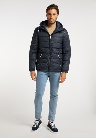 DreiMaster Maritim Winter jacket in Blue