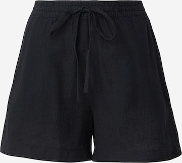 SELECTED FEMME Loosefit Bukser 'SLFLINNIE' i sort: forside