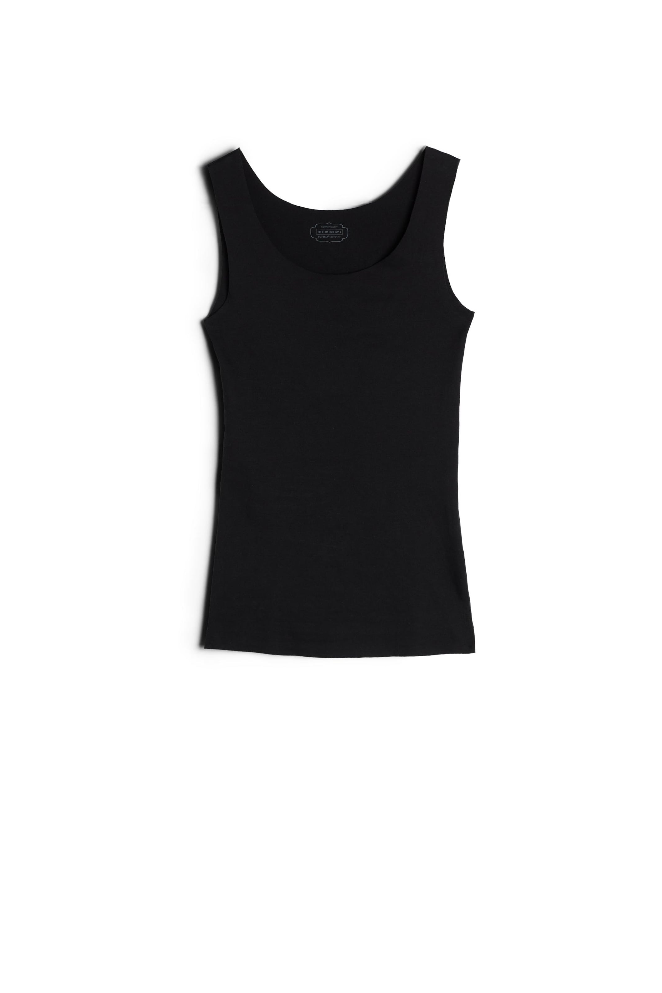 INTIMISSIMI Top in Schwarz: Vorderseite