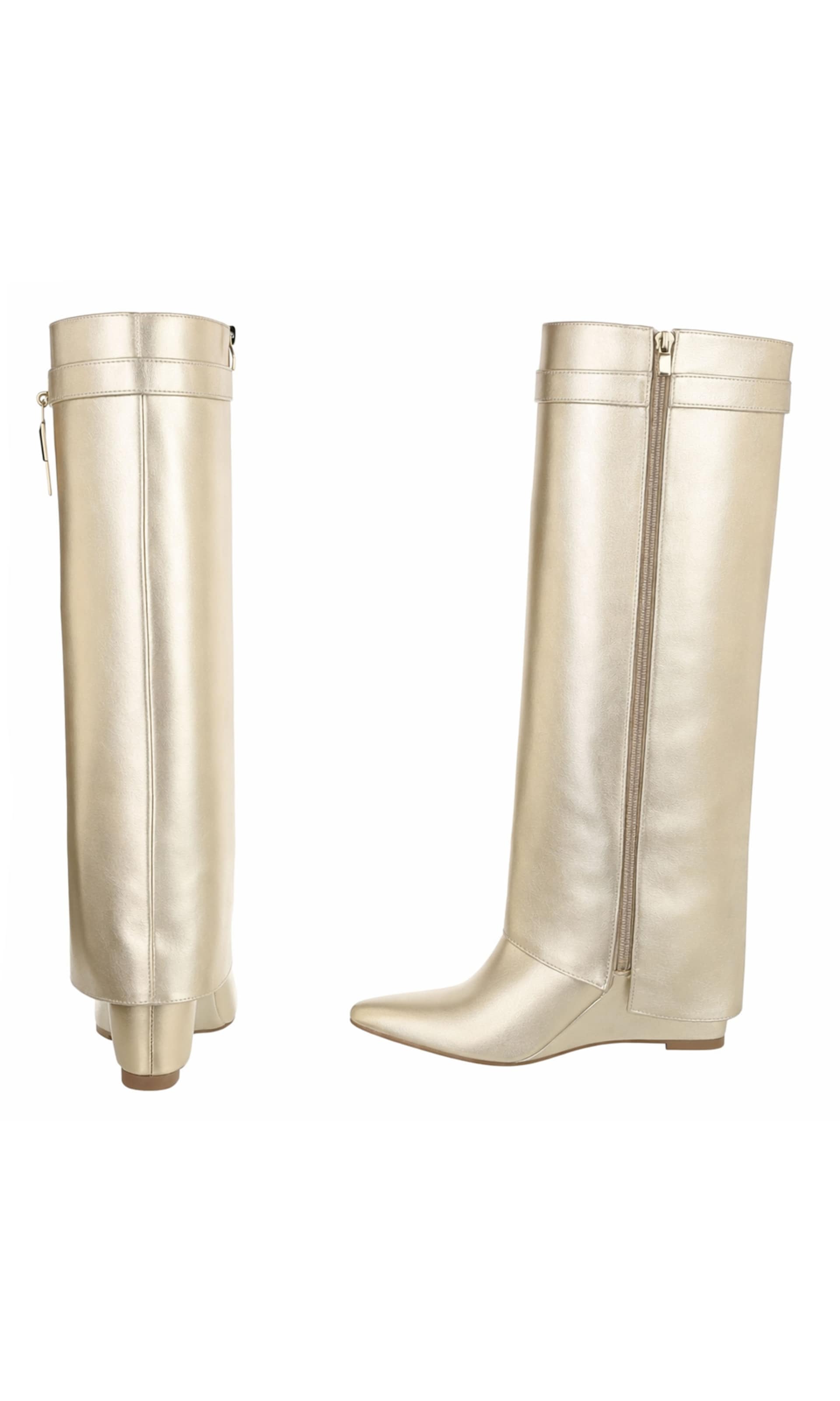 Ital-Design Boots in Gold