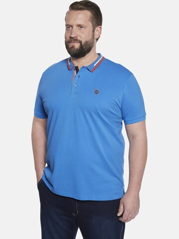 Charles Colby Shirt 'Earl Emlyn' in Blauw: voorkant