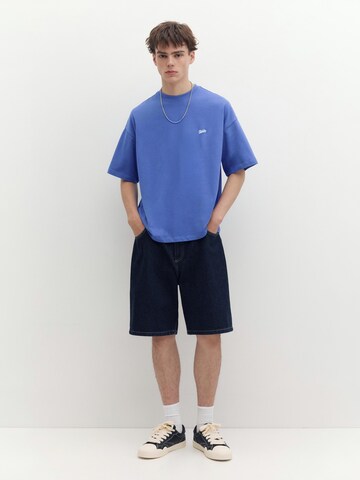 Pull&Bear Póló 'STWD' - kék