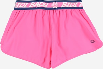 BIDI BADU Regular Workout Pants 'Cara Tech' in Pink