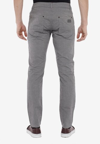 CIPO & BAXX Slimfit Hose 'Stan' in Grau